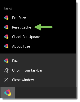 Reset Fuze Desktop Cache1.png